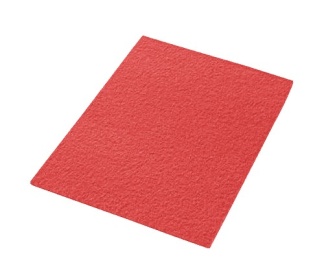 14''x20''  Red Floor Buffing Pads Cs/10